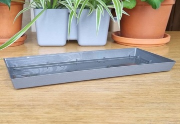 LOFLY ящик-подставка для горшков 36x15 СЕРЫЙ