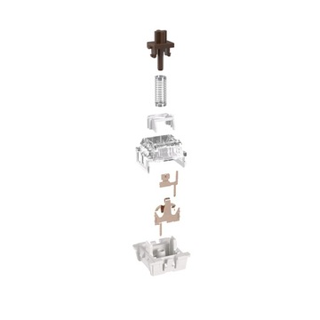 RK Brown Switch SWITCHES 30 шт для механической клавиатуры