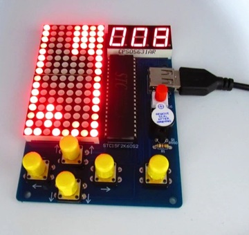 ТЕТРИС Электронная игра для сборки DIY KIT