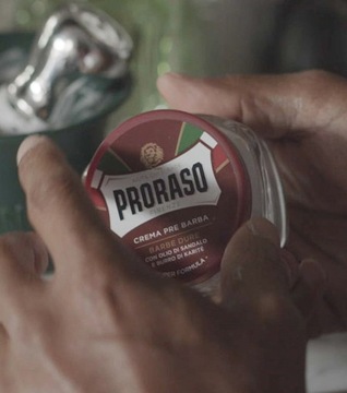 PRORASO крем перед бритьем RED LINE 100мл