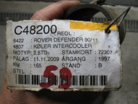 фото thumb №5, Land rover defender 2,5td шланг труба интеркулер turbo