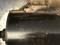 Стартер mercedes w168 1.7cdi 0001115008 Недорого, фото thumb