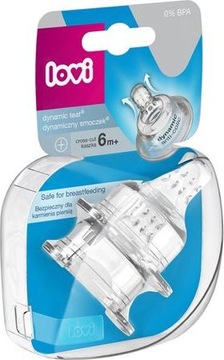 Соска Lovi антиколиковая, динамический силикон 6 м +