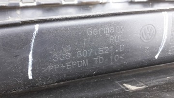 фото thumb №10, Vw passat cc рестайлинг 11- накладка бампера зад