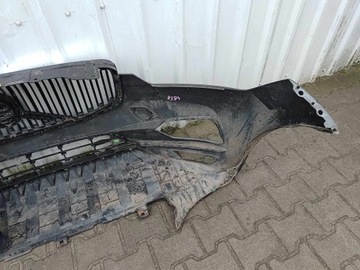 фото thumb №13, Volvo xc60 ii 16- бампер перед переднє решітка радіатора 4858