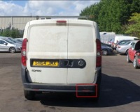 фото thumb №8, Opel combo d 2014 отражатель лампы задней 3202000696