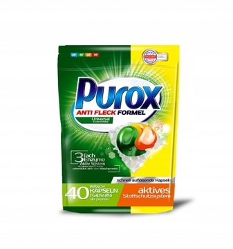 Капсулы для стирки Purox Color Universal 80 шт.