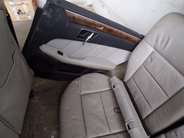 фото thumb №15, Сидіння шкіряні шкіра комплект обшивки mercedes w212 універсал динамічний