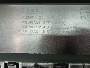 фото thumb №8, Audi q3 ii 83f sportback 19+ бампер задний новый оригинальный bez pdc