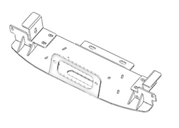 фото thumb №1, Плита монтажная pod лебёдка isuzu d-max 2020-