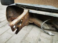 фото thumb №13, Nissan navara d40 бампер задній  демонтаж