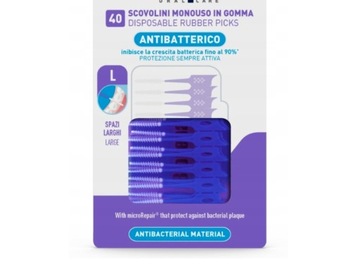 Antybakteryjne Wykałaczki Biorepair do Szerokich Przestrzeni (40szt.)