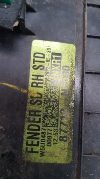 фото thumb №6, Планка накладка крыльев правые перед hyundai tucson 4 iv 87712-n7000