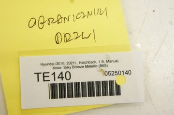 фото thumb №5, Te140 hyundai i30 iii обмежувачі двері комплект 4szt