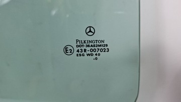 фото thumb №8, Скло двері купе перед сторона ліва mercedes-benz slk r170 dot36as2m129