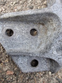 Подушка кронштейн кронштейн інтеркулер радіатора scania r 1791181 Доставка, фото thumb