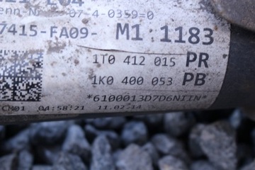 фото thumb №5, Левый амортизатор поворотный кулак перед амортизатор mcpherson  touran ii 2.0 tdi 10-15r.