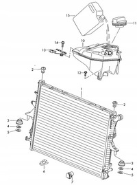 фото thumb №13, Audi q7 4l vw touareg радіатор wody 7l6121253e