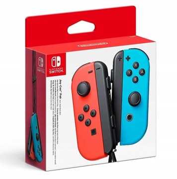 Контроллер переключателя NINTENDO Красный Синий Неон