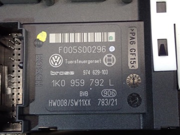 фото thumb №12, Vw passat b6 sedan 05-10 підйомник вікна перед правий 3c1837756l 1k0959702p