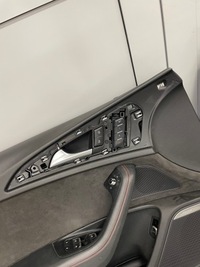 фото thumb №9, Боковина обивка дверь a6 s6 c7 компетиция алькантара красная nić bose