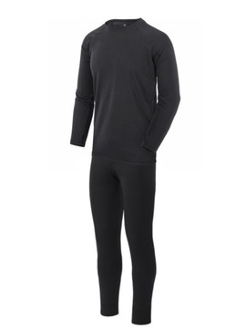 Komplet Bielizna Termoaktywna Helikon-Tex US LEVEL 1 Czarna 3XL