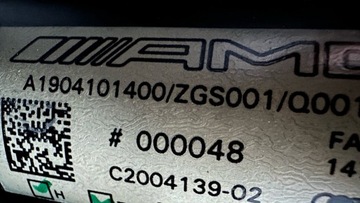 фото thumb №6, Mercedes amg gt 190 c190 wał приводной комплектный