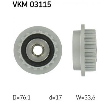 фото thumb №1, Skf зчеплення генератора vw transporter