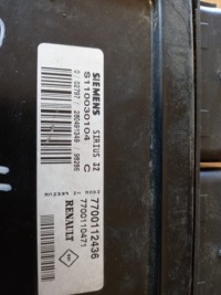 фото thumb №3, Блок управления renault clio ii 1.2 s110030104c 7700112436