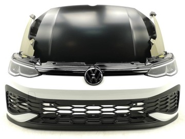 НОВЫЙ ПЕРЕДНИЙ БАМПЕР КАПОТ FENDER ORG В КОМПЛЕКТЕ VW GOLF 8 VIII GTI GTD R