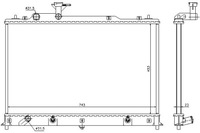 фото thumb №2, Радіаторів двигуна mazda cx-7 2.2d/2.3/2.5 10.07-03