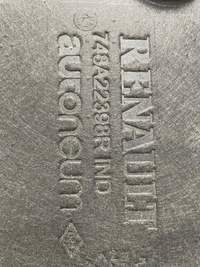 фото thumb №4, Плита защита подвеска renault clio v 748a22398r