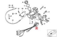Bmw 8 e31 перемикач запалювання стартер 61321383365 1383365 5.4 бензин Зі Шроту, фото thumb