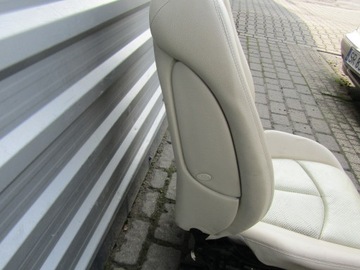 фото thumb №14, 3 mercedes w211 02-06 сидіння праві пасажира європа шкіра кремовий