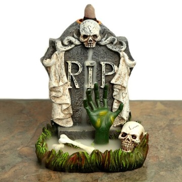 Ароматический камин с обратным потоком курильницы RIP Zombie