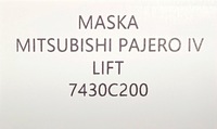 фото thumb №9, Оригінальна капот mitsubishi pajero iv 4 2006- 7430c200