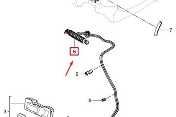 фото thumb №8, Porsche cayenne 9pa цилиндр задней крышки новый оригинальный 95551238300