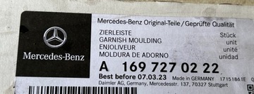 фото thumb №11, Планка хром двері ліва перед mercedes a 169