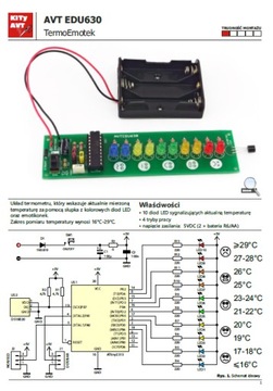 AVTEDU630 TermoEmotek - Набор для обучения пайке своими руками