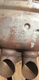 фото thumb №5, Volkswagen jetta глушник вихлоп труба 1k0120l