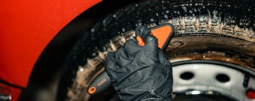 ADBL Tire Brush Щетка для чистки автомобильных шин с ручкой