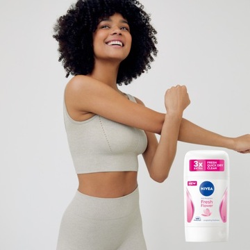 NIVEA Antyperspirant w sztyfcie Fresh Flower *3
