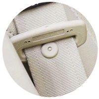 фото thumb №3, 10x бежева кліпса блокування pas безпеки кліпса