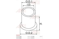 фото thumb №3, Втулка, wał стартер as-pl sbu9120