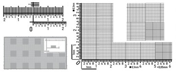 PERFOMETER 1/8моно линейка с шагом зуба 0,05 мм ИЗМЕРЕНИЯ
