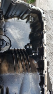 Audi a4 b6 1.9 tdi поддон поддон масляная 06b103603ak cena без датчика Оригинал, фото thumb