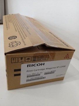 RICOH TONER SP C250E (407545) ПУРПУРНЫЙ ОРИГИНАЛ