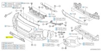 фото thumb №1, Решітка бампера subaru outback 2.4 wilderness 2022-