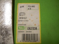 Renault express rapid 86 91 94 лампа задняя valeo крышка багажника 1991 дверь 1994 в Украине, фото thumb