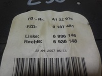 фото thumb №5, Освещение лампа салона bmw e90 e91 e92 x1 e84